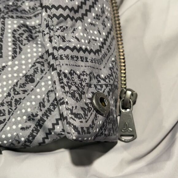 Prana Lily Puffer Jacket - Gull Flurry Sz M - Picture 10 of 15